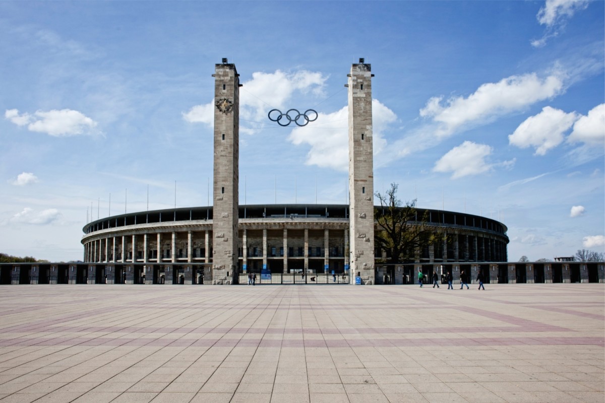 Berlin's Olympiastadion was built by the Nazis.