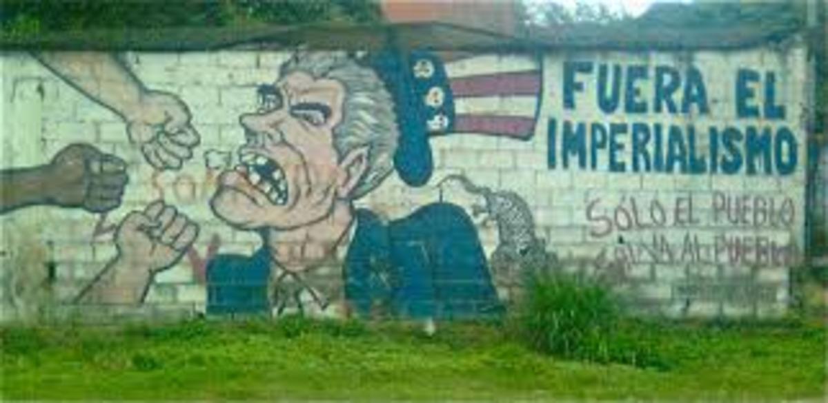 Anti-government and anti-politician graffiti.