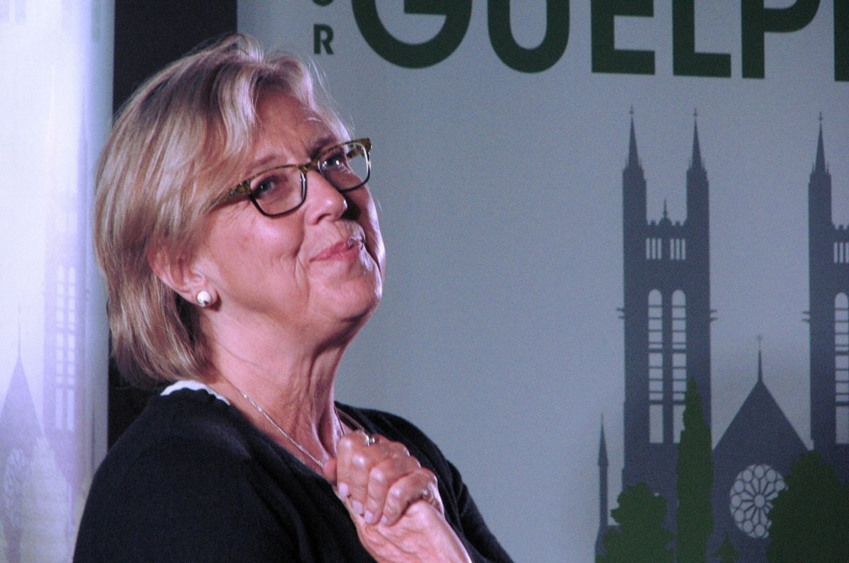 Green Party Leader and MP for Saanich-Gulf Islands Elizabeth May