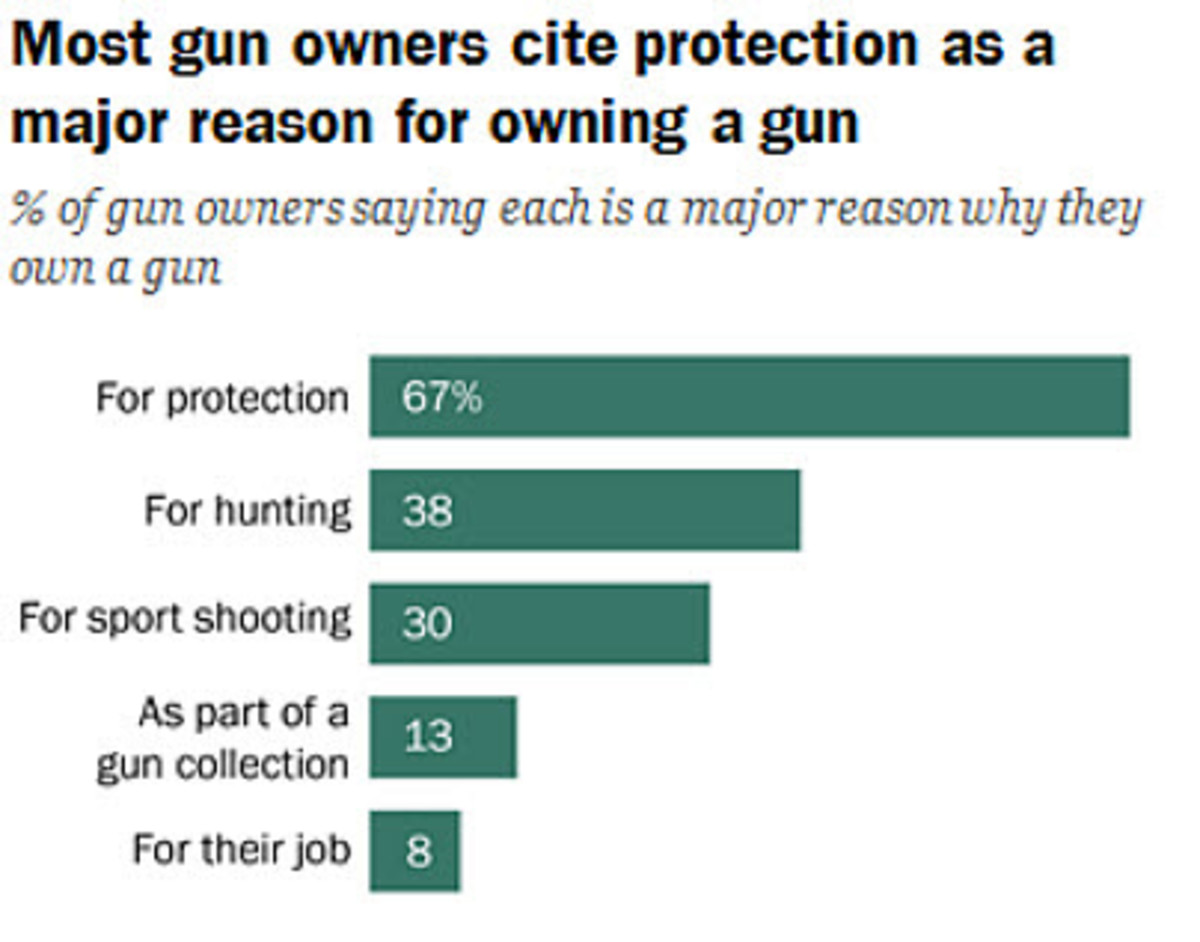Reasons for owning a gun