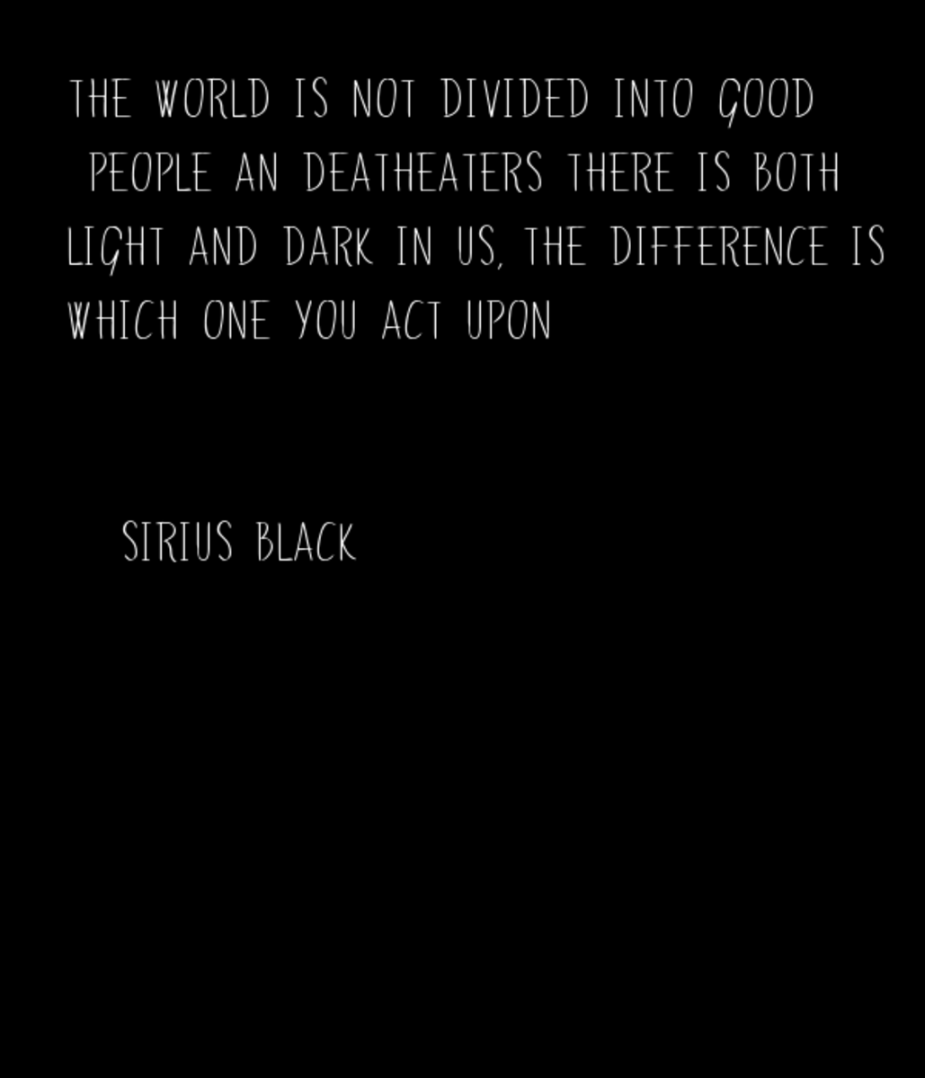 "There is both light and dark in us."