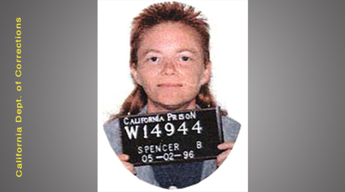 A prison photo of Spencer.