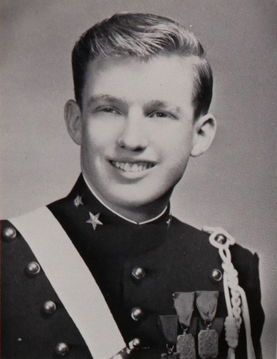 Donald John Trump, Military Academy