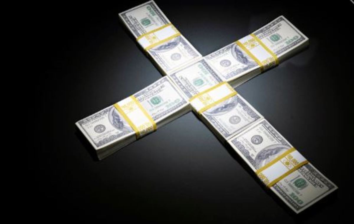 A religion that demands control of your finances is cause for concern. 