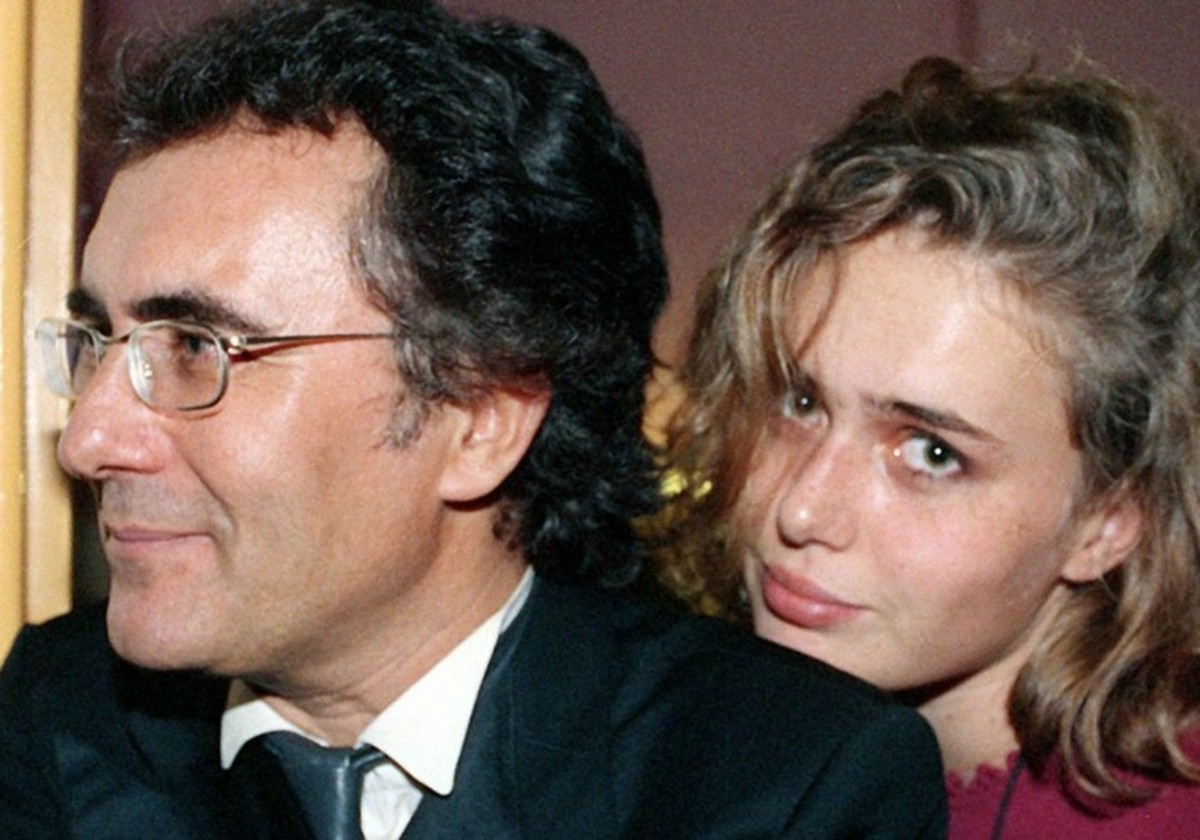 Albano Carrisi with his daughter Ylenia.