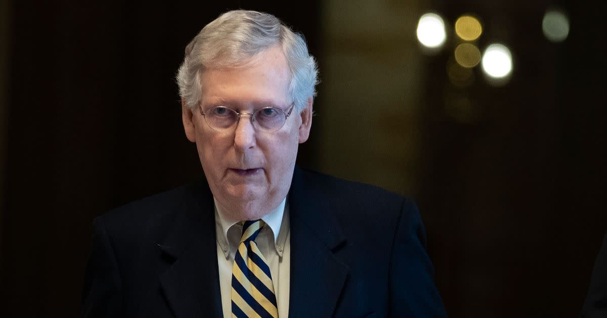 Opponent of reform: Senate Majority Leader Mitch McConnell 