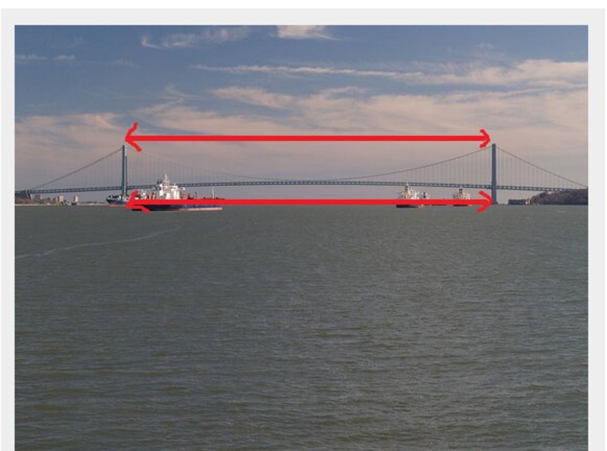 The Verrazano-Narrows bridge proves that the Earth is round.