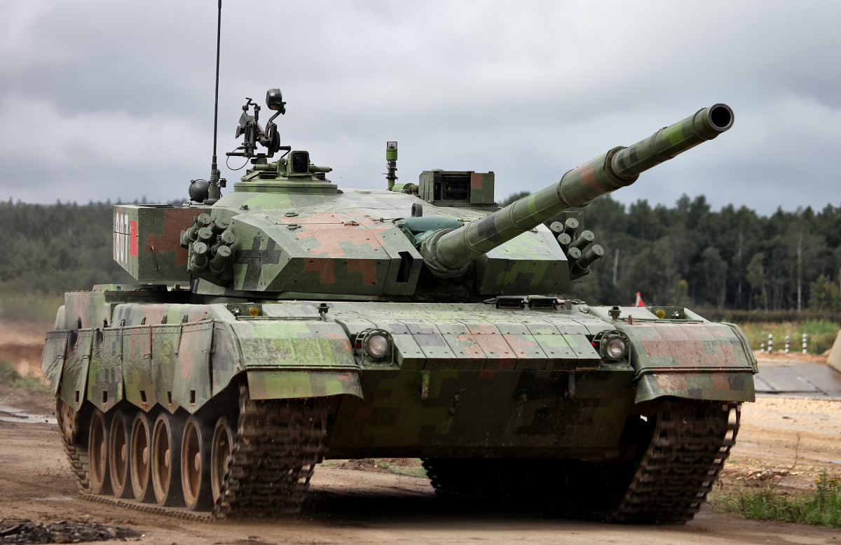 The Type 96 tank.