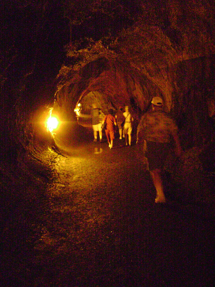Inside the Thurston Lava Tube