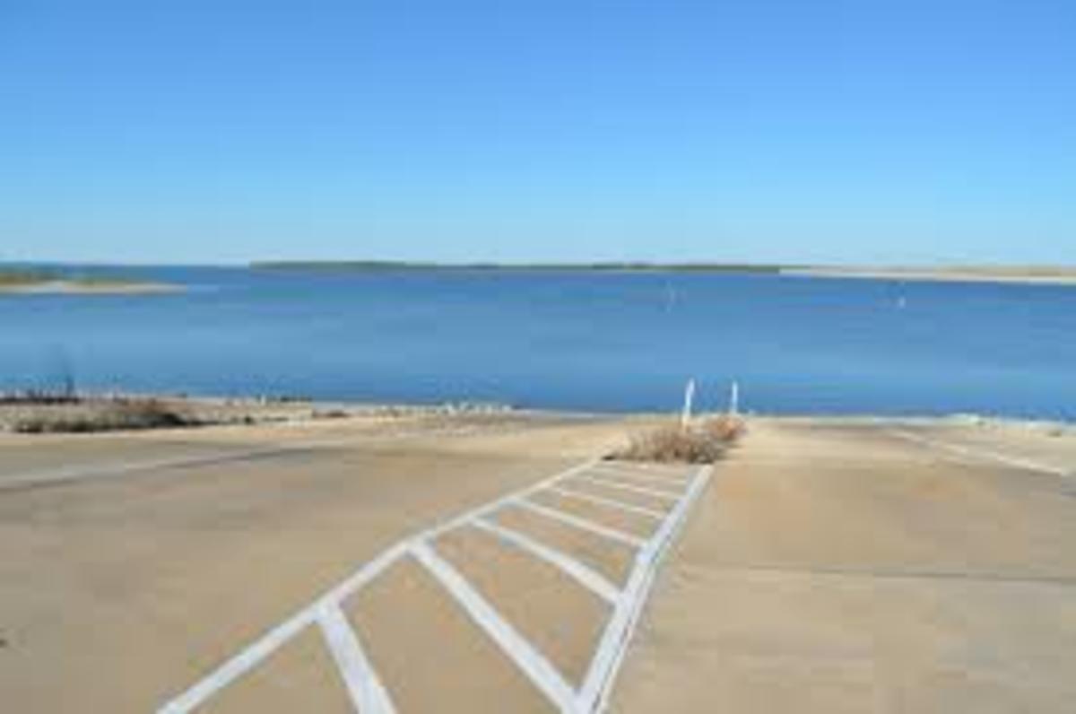 Fishing for Stripers, Lake Texoma