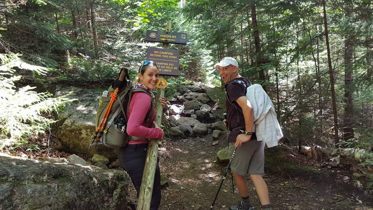 Adirondack Hike Tabletop and Phelps SkyAboveUs
