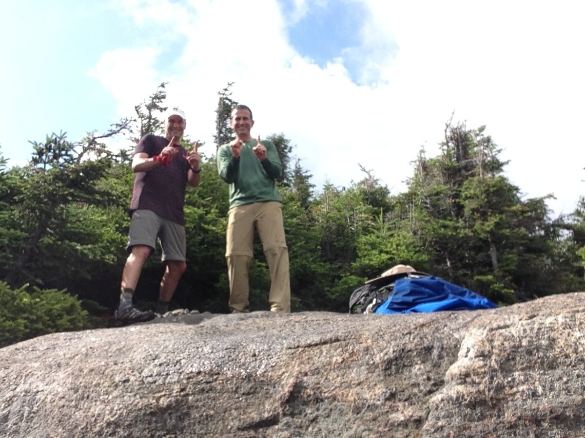 Adirondack Hike Tabletop and Phelps SkyAboveUs