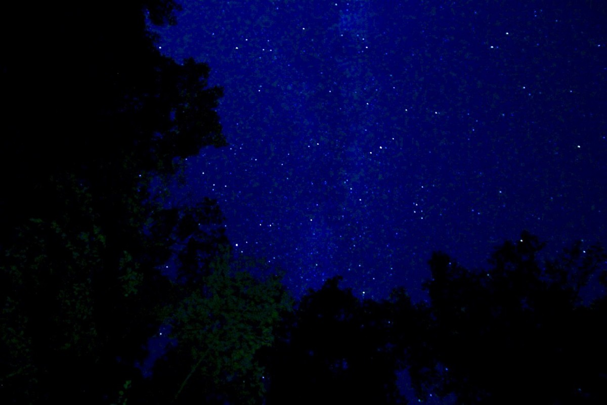 Milky Way shot by Don from the trailhead