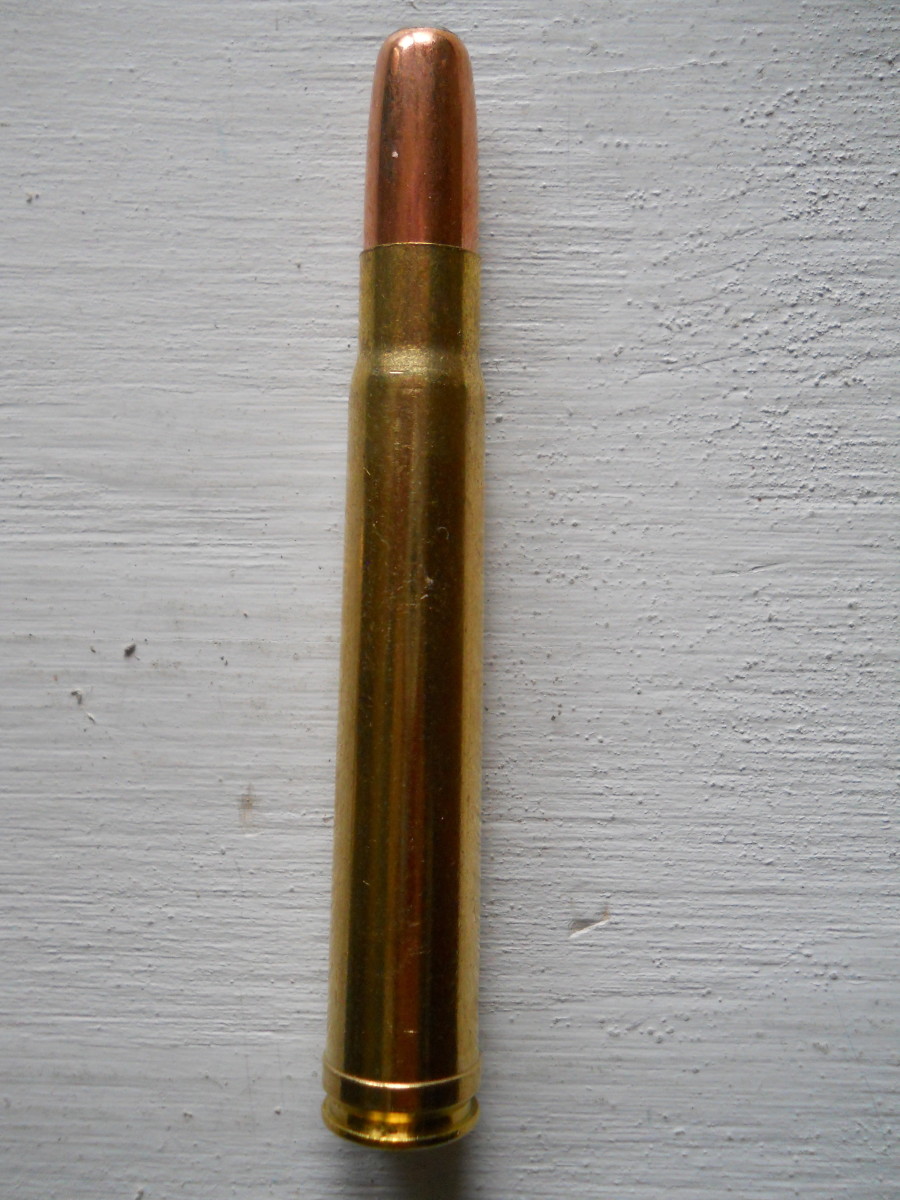 Author believes the .375 RUM is an unnecessary improvement on the .375 H&H Magnum pictured here. 