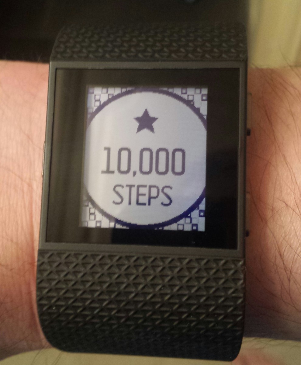 Another Day with the buzz of hitting 10,000 steps