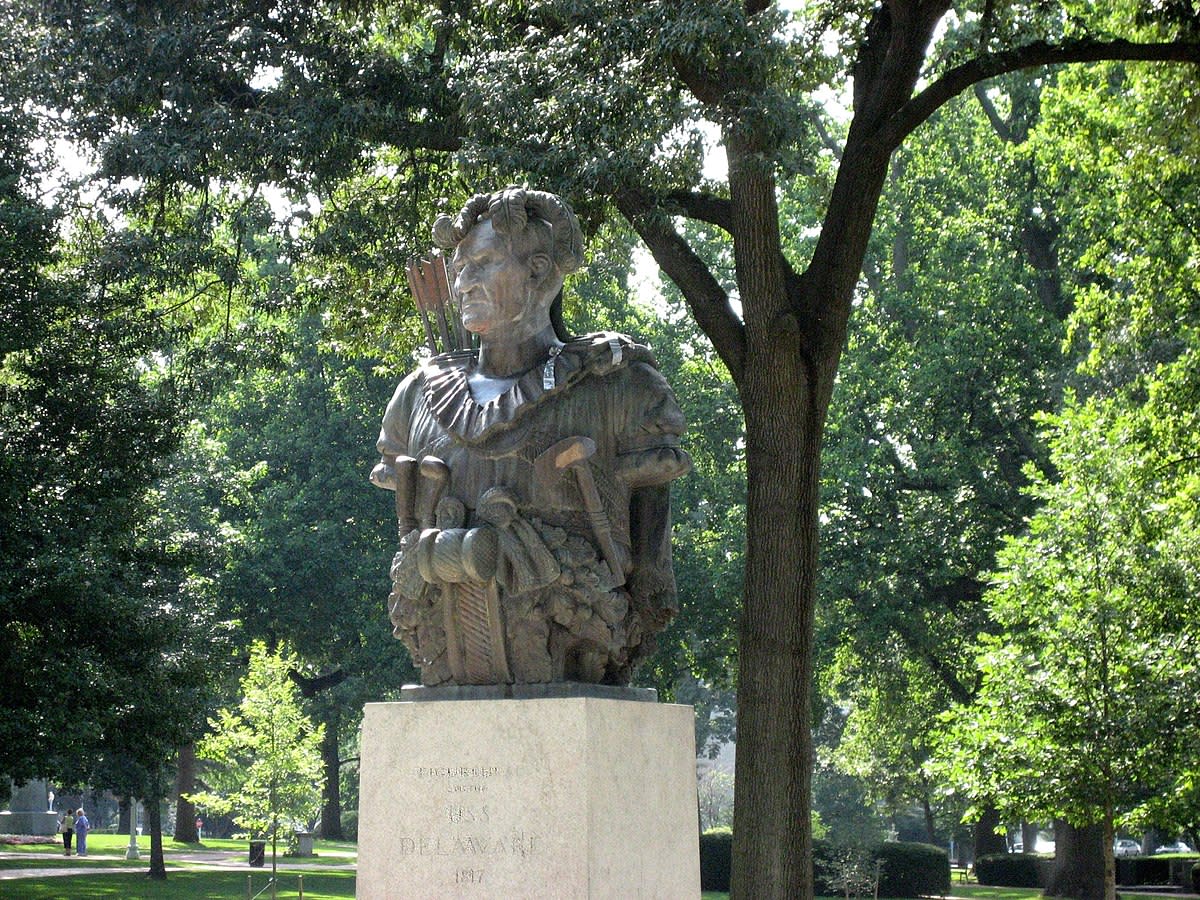 Tecumseh Statue at US Naval Academy.