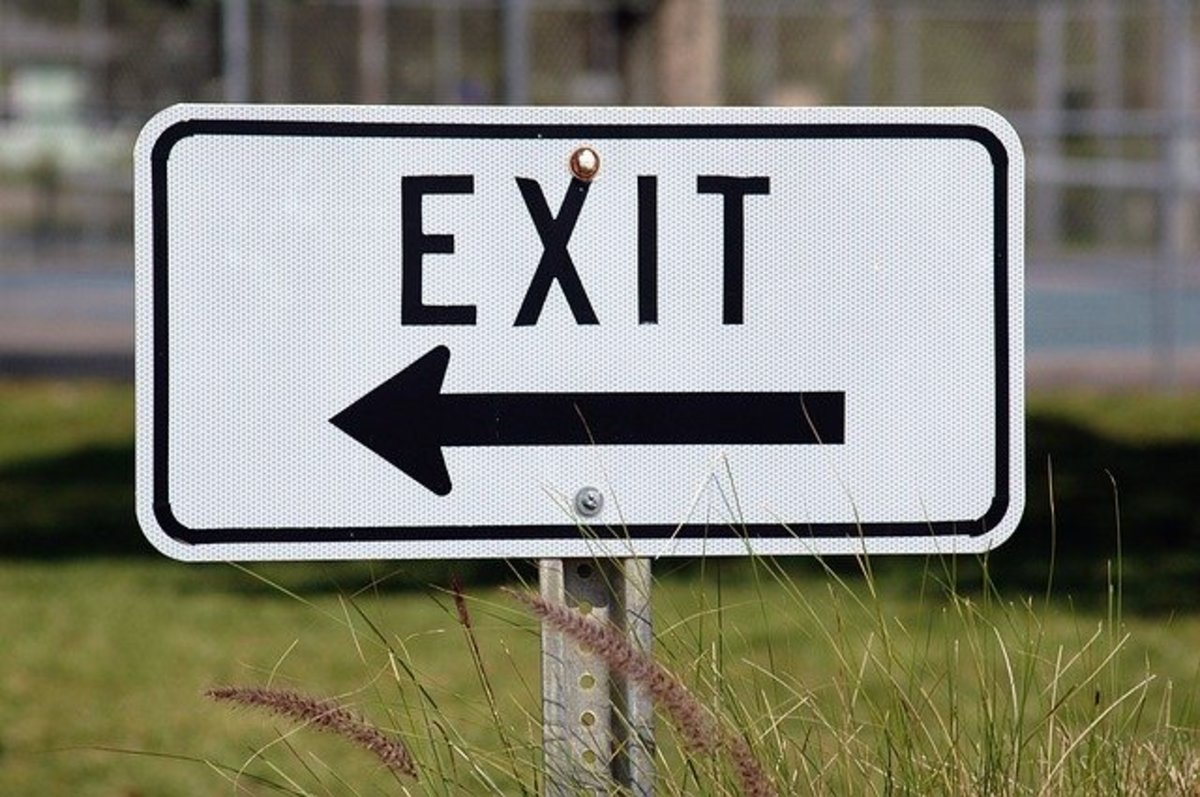 Consider your exit plan carefully