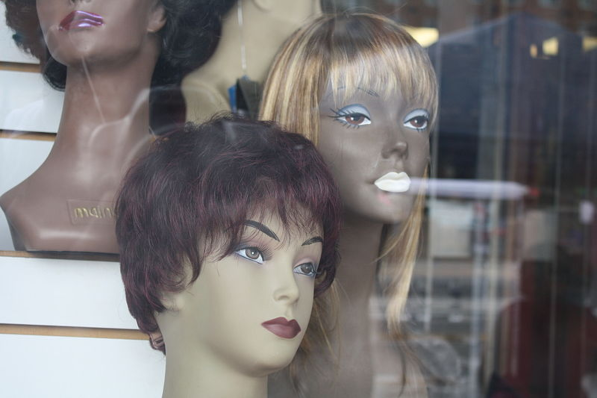 Unable to resist temptation, Rose turned toward the women. Their judgmental glares, once again, were on her. Theirs and those of several fashionably coiffed mannequin heads. The looks were palpable.