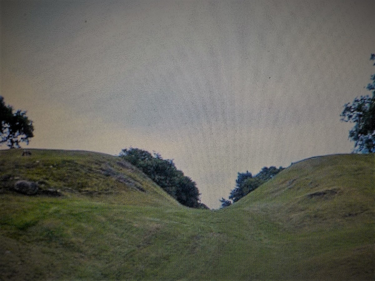 A section of Antonine's wall / ditch in Scotland