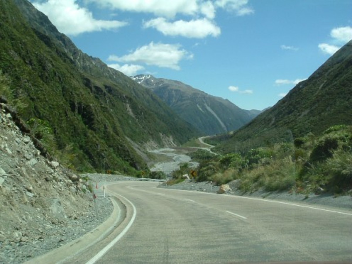 River one end of the Gorge in Arthur's Pass
