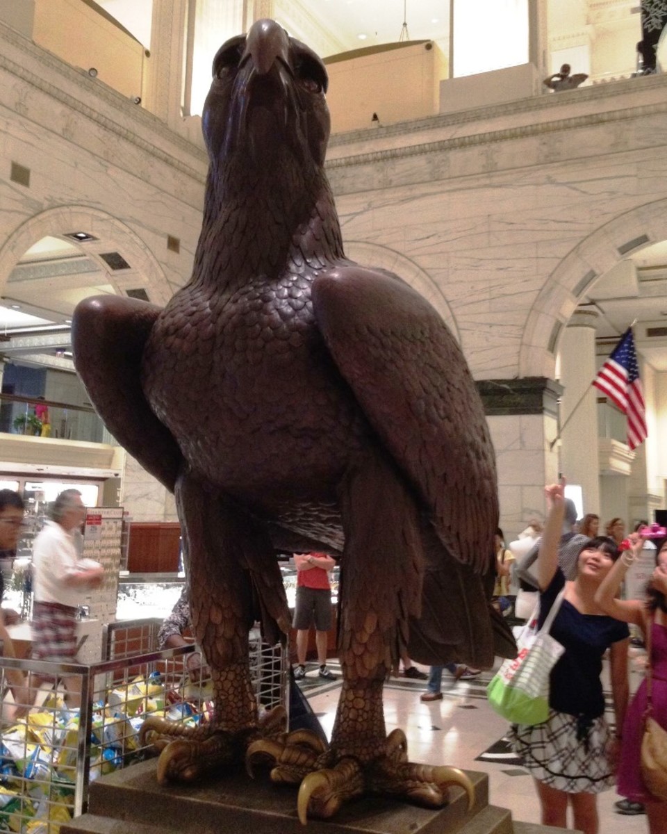 The Wanamaker's flagship Macy's store, with its famous organ and eagle from the St. Louis World's Fair, was designated a National Historic Landmark in 1978.
