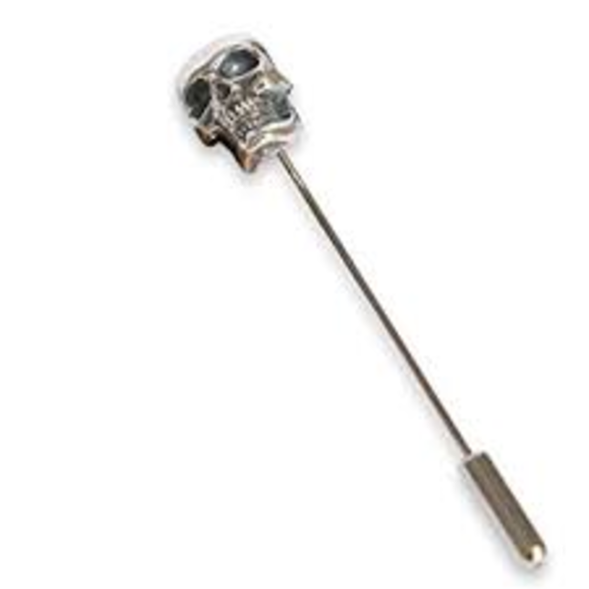 Human Skull stick pin.