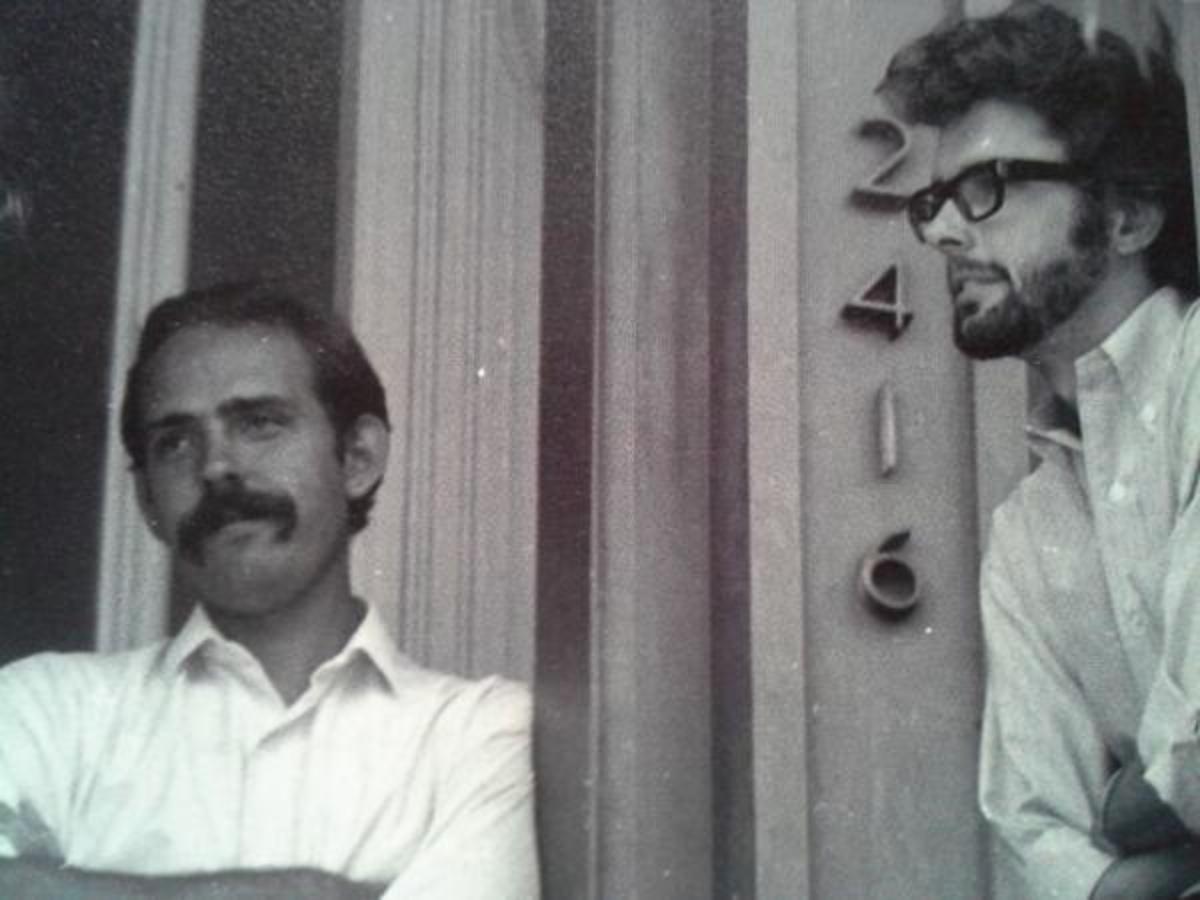 Walter Murch and George Lucas 