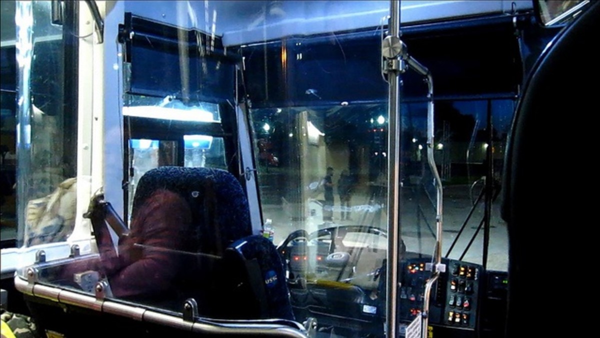 Interior of City Bus