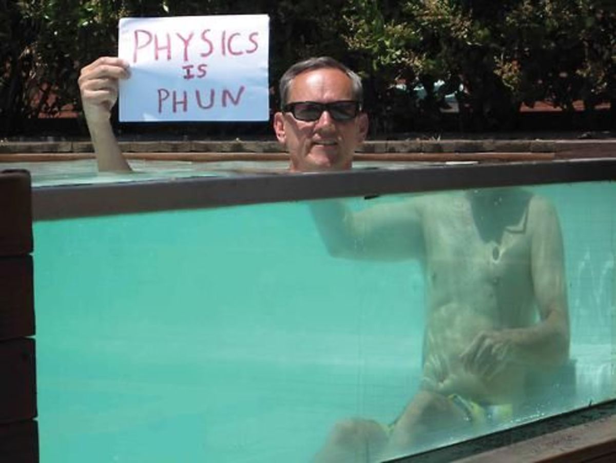 Physics... and swimming pools.