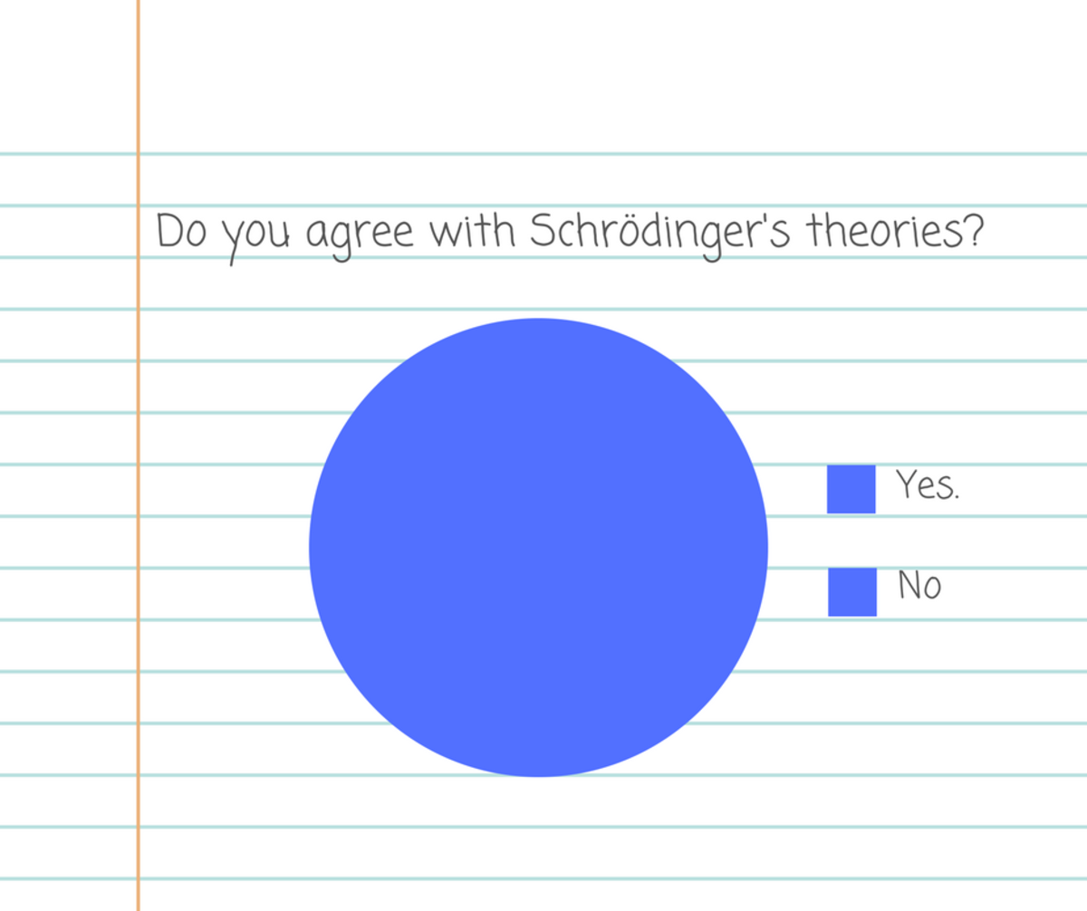 Do you agree with Schrödinger's theories?