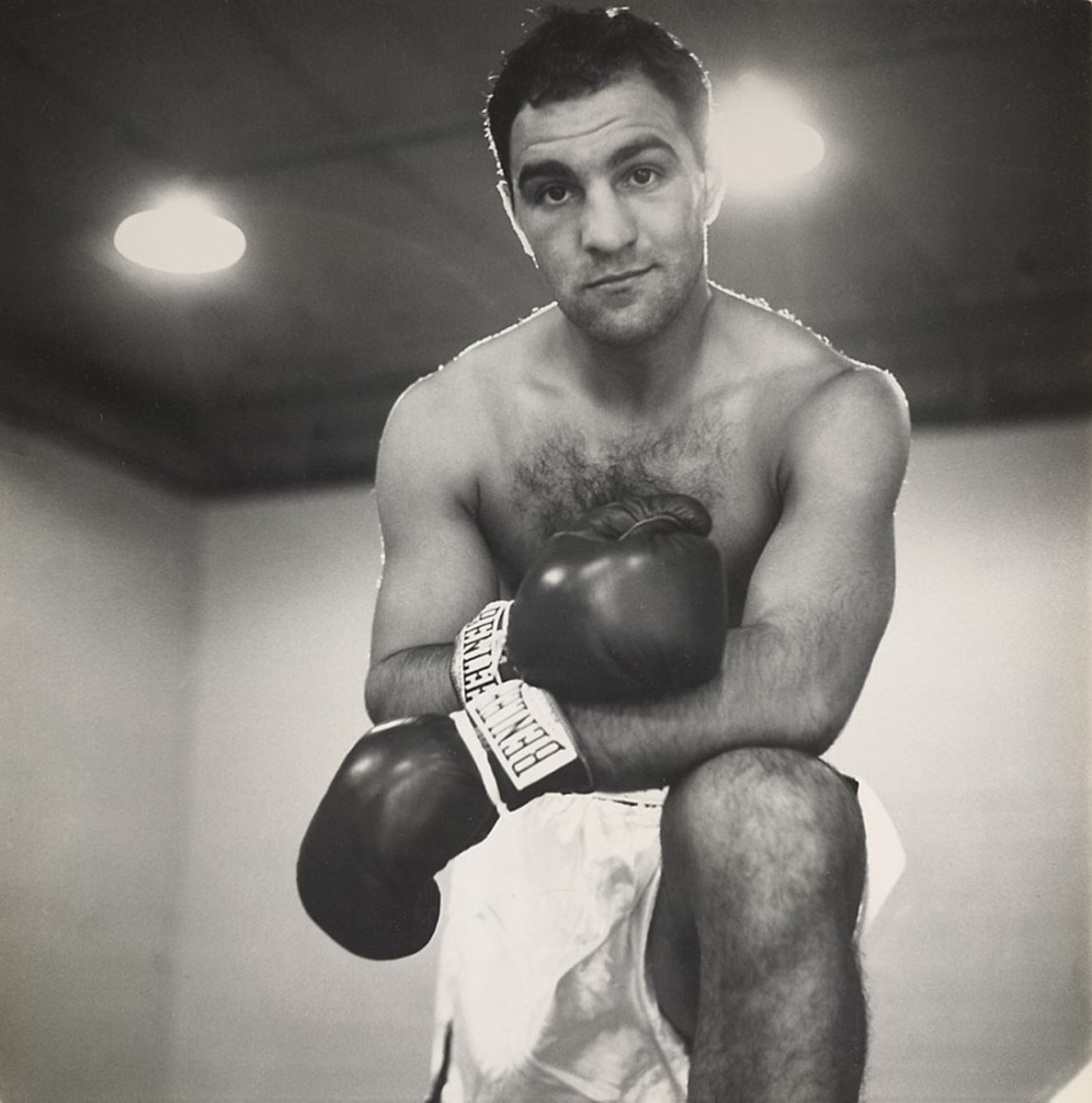 Rocco Francis Marchegiano, or Rocky Marciano, the retired undefeated Champion of The World.
