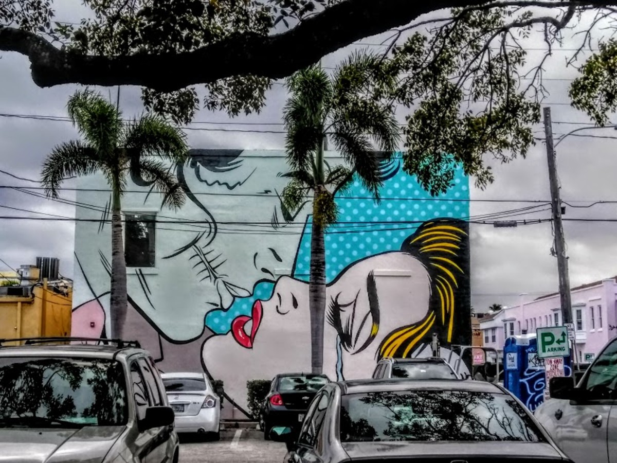 Mural on Lucerne Avenue, Lake, Florida