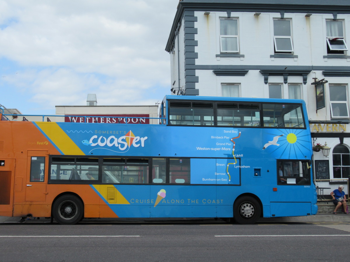 Open-top Bus to Weston-super-Mare