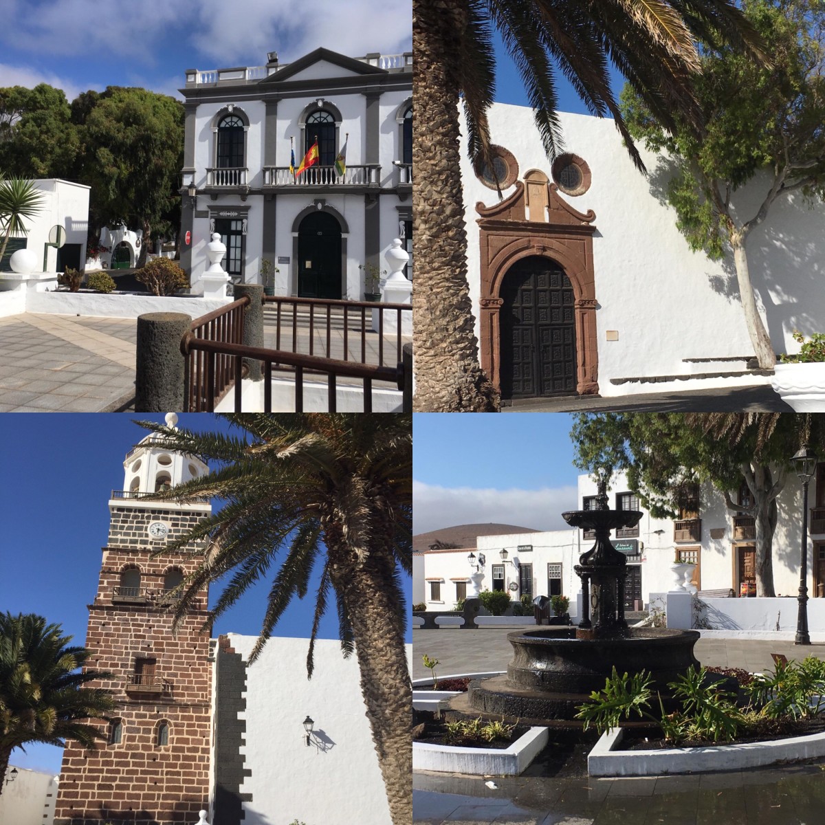 Fascinating beautiful historic buildings of Teguise.
