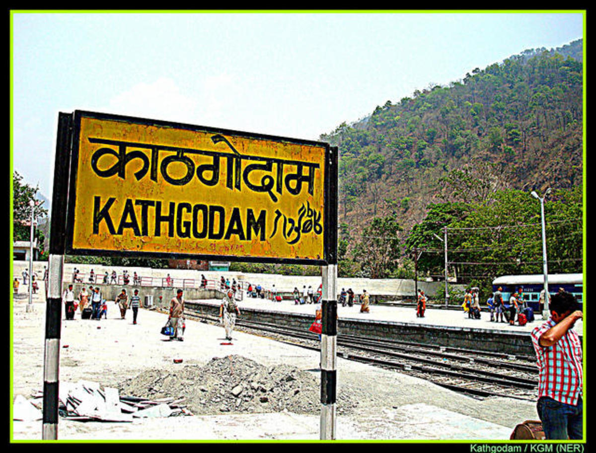 Kathgodam Station 