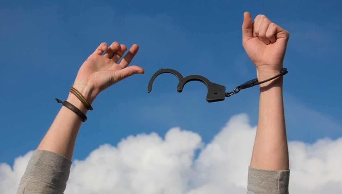 Hope frees us from our chains.