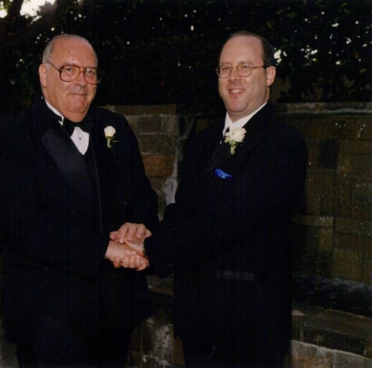 At my wedding, August 26, 2001