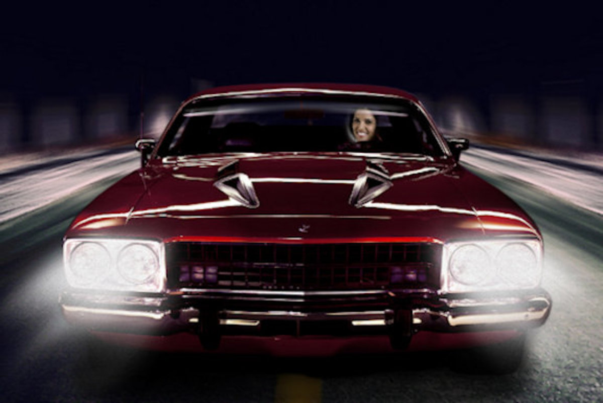 Sadie Bakersfield had plans for Renee's beautiful red sports car!
