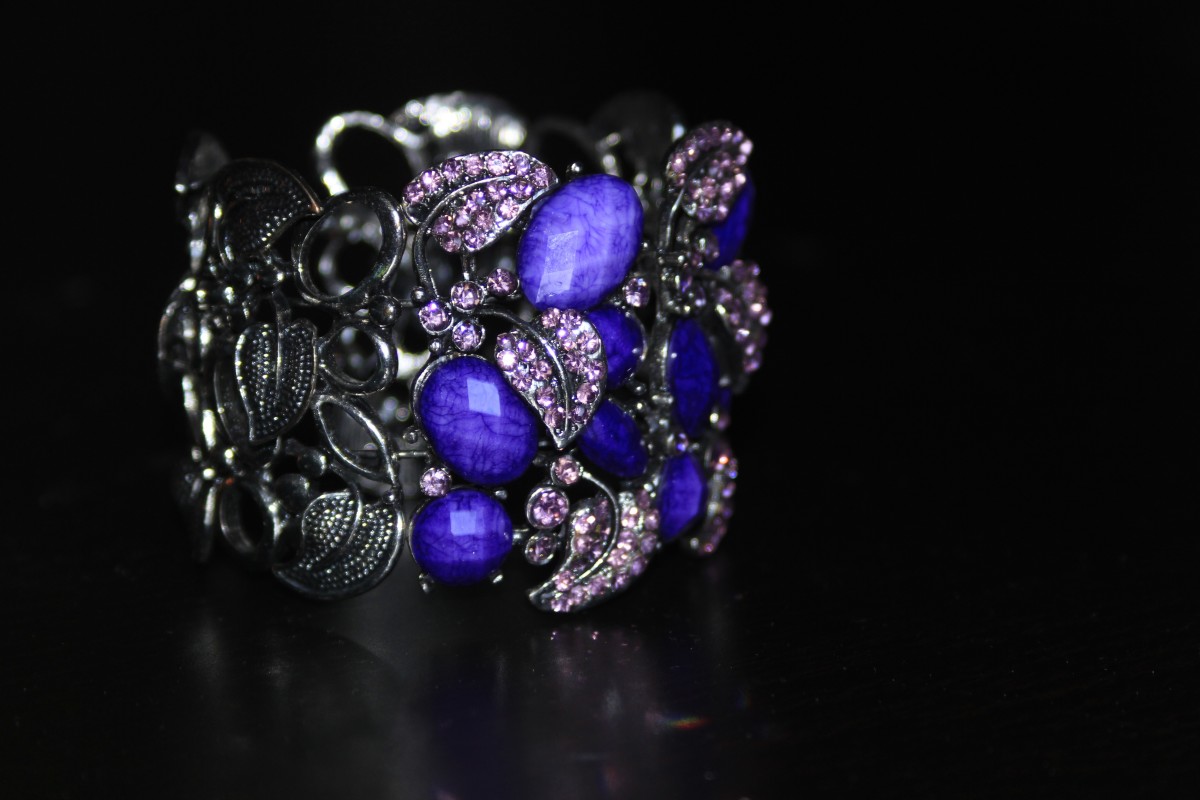 The Silver and Blue Bracelet 