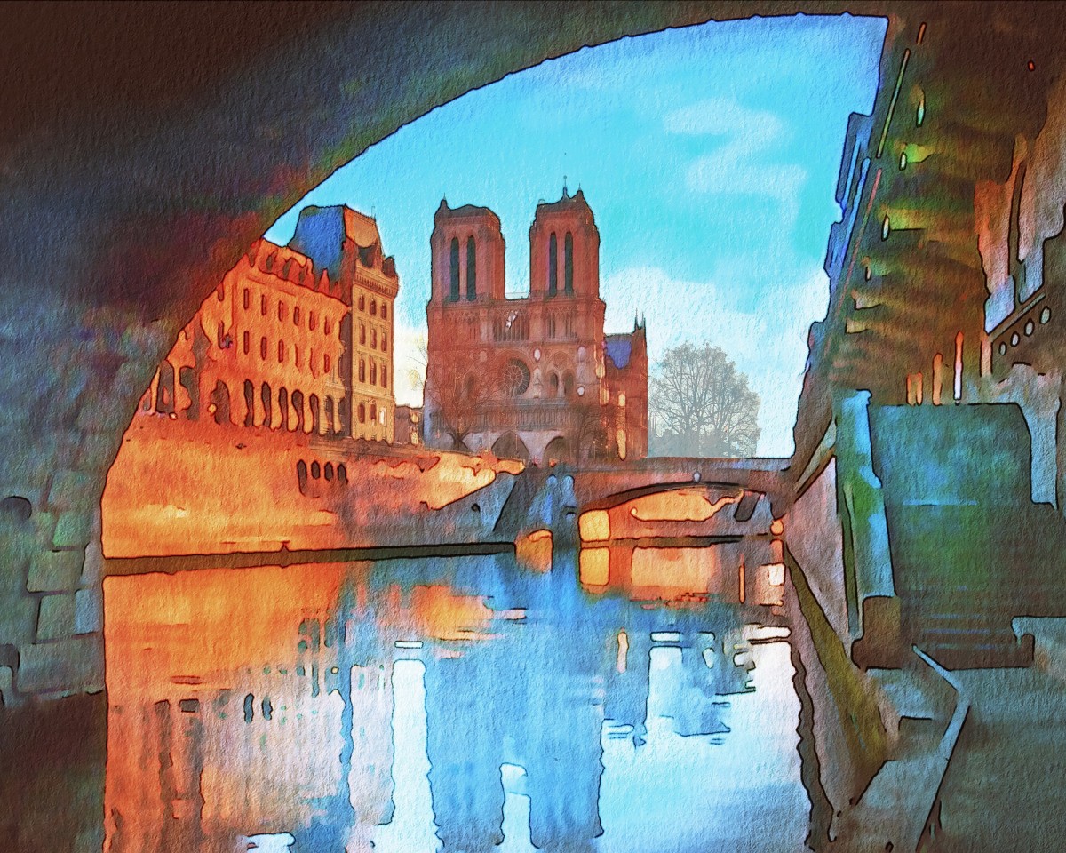 The River Seine: Image by Annalise Batista from Pixabay