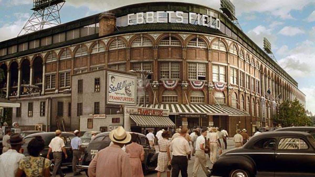 Ebbets Field; Home of the Brooklyn Dodgers (1913-1958)