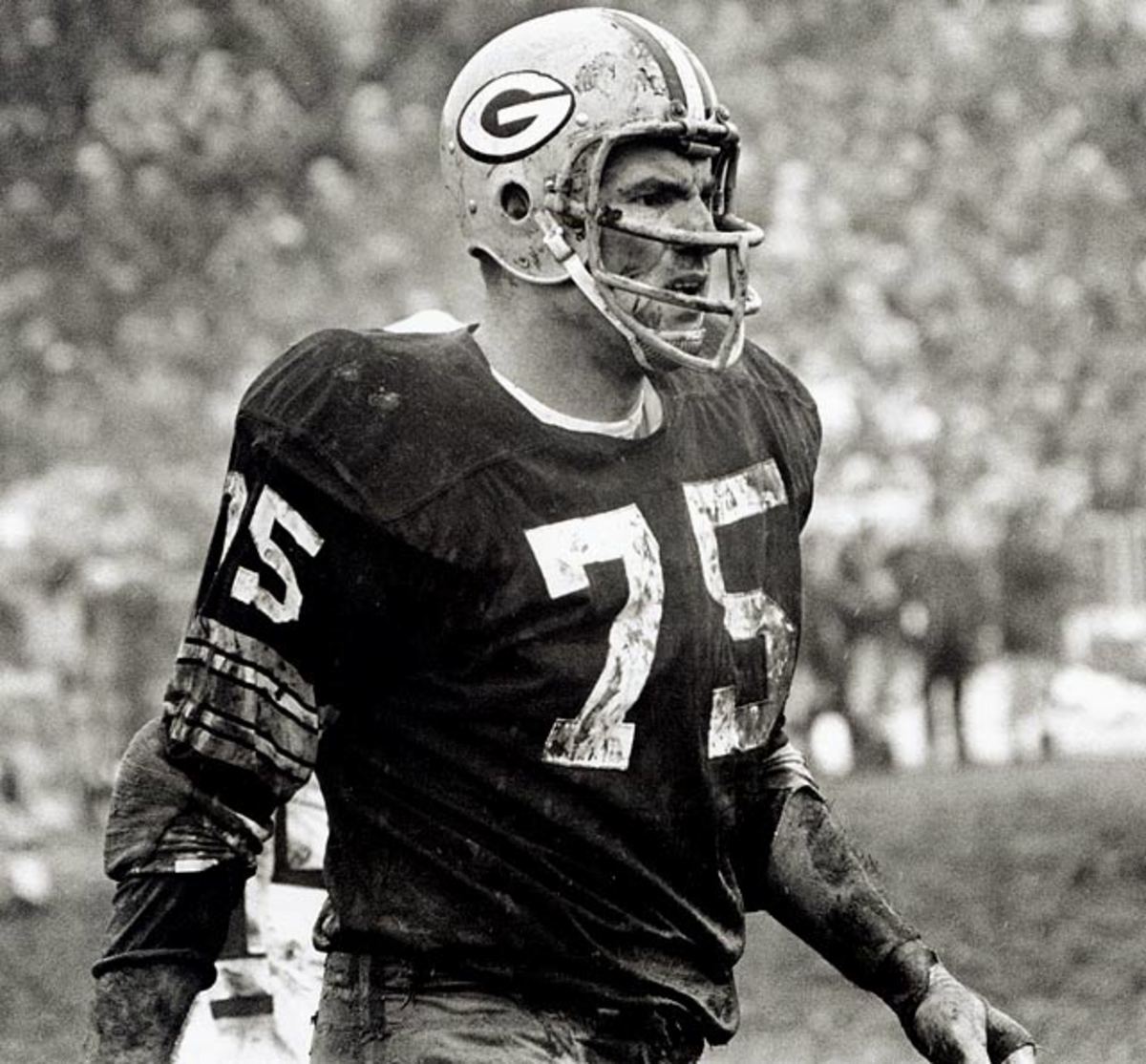 Forrest Gregg helped the Packers win five NFL championships and the first two Super Bowls.