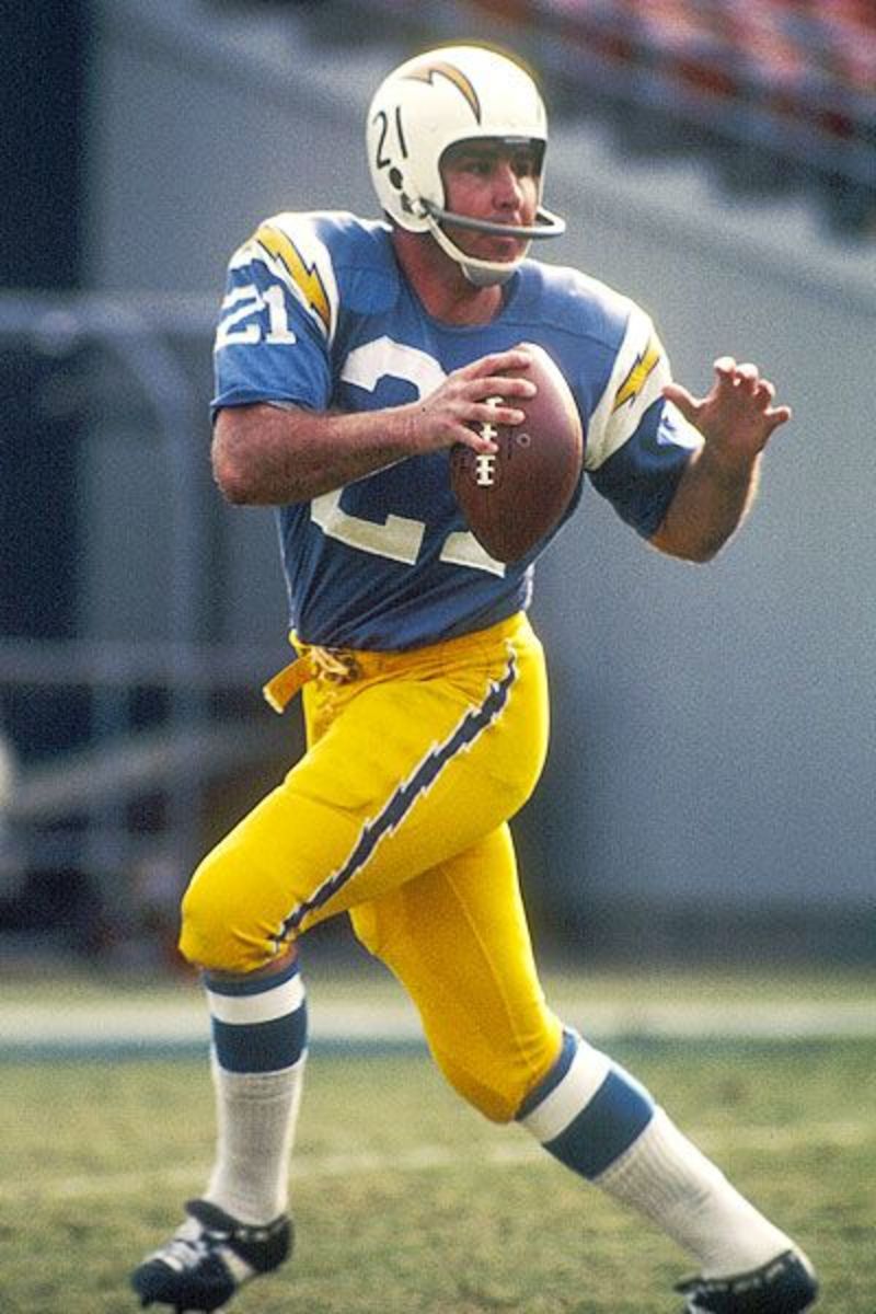 John Hadl was one of the best quarterbacks in the AFL.