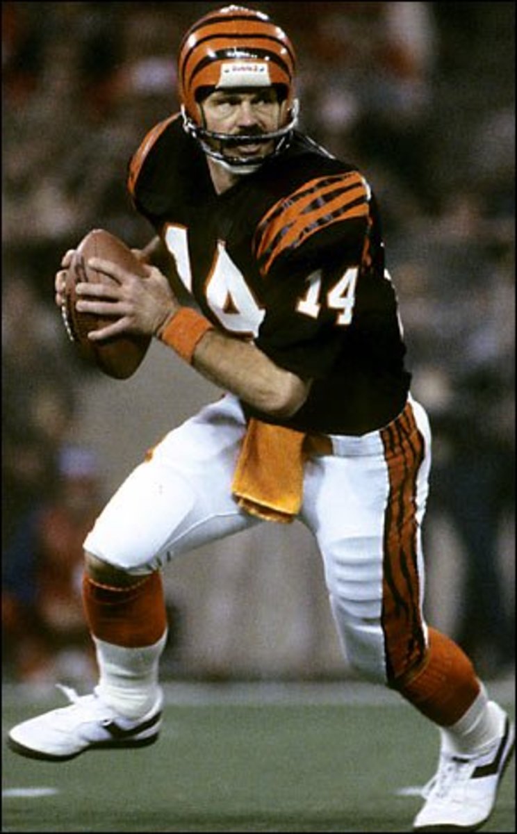 Ken Anderson is generally considered to be the best QB that is not in the Pro Football Hall of Fame.