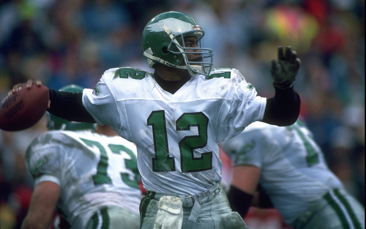 Randall Cunningham was one of the most electric running quarterbacks in league history.