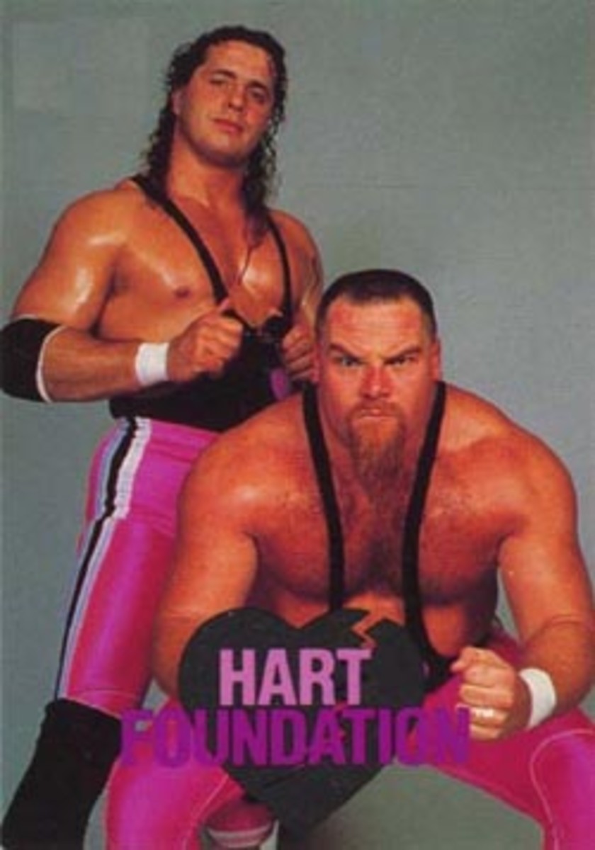 Bret Hart and Jim Neidhart