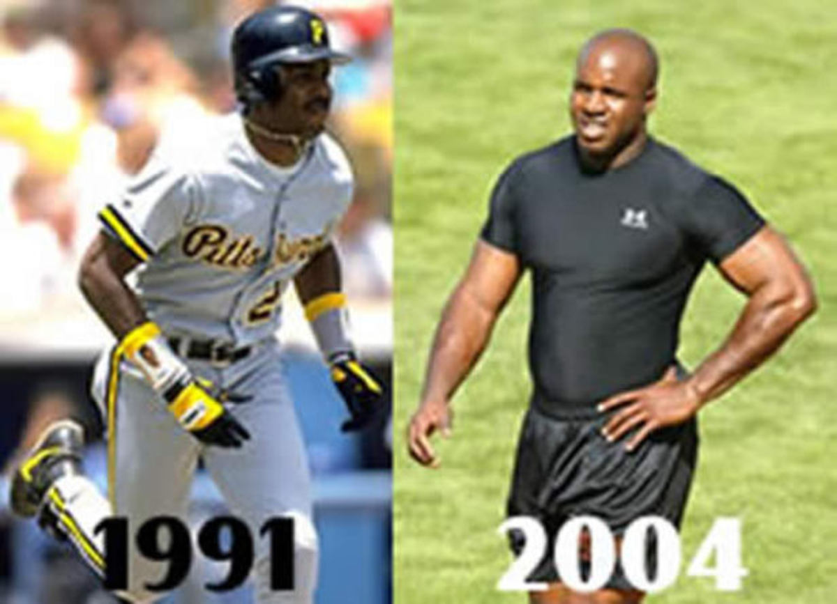 Barry Bonds. Does that even look like the same man?