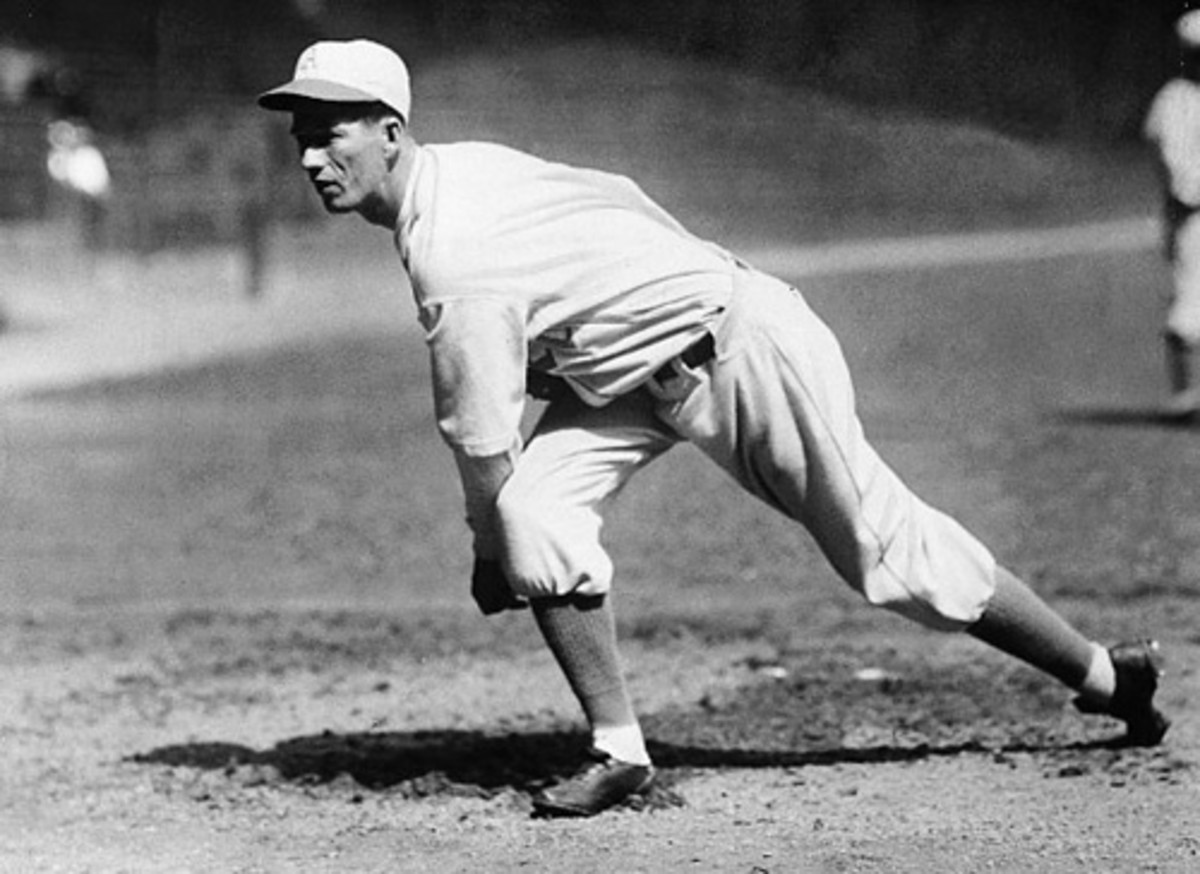 Lefty Grove played for the Philadelphia Athletics and Boston Red Sox.