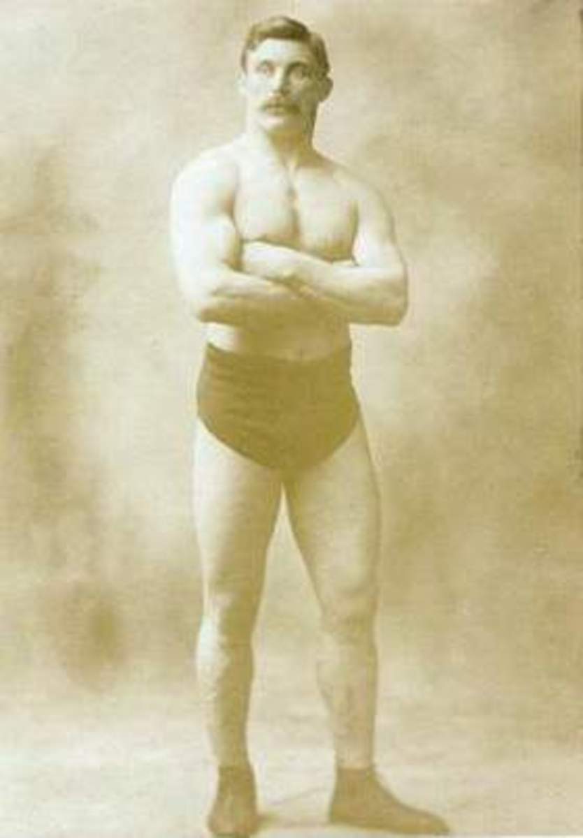 Eisenhower's catch wrestling instructor, Tom Jenkins.