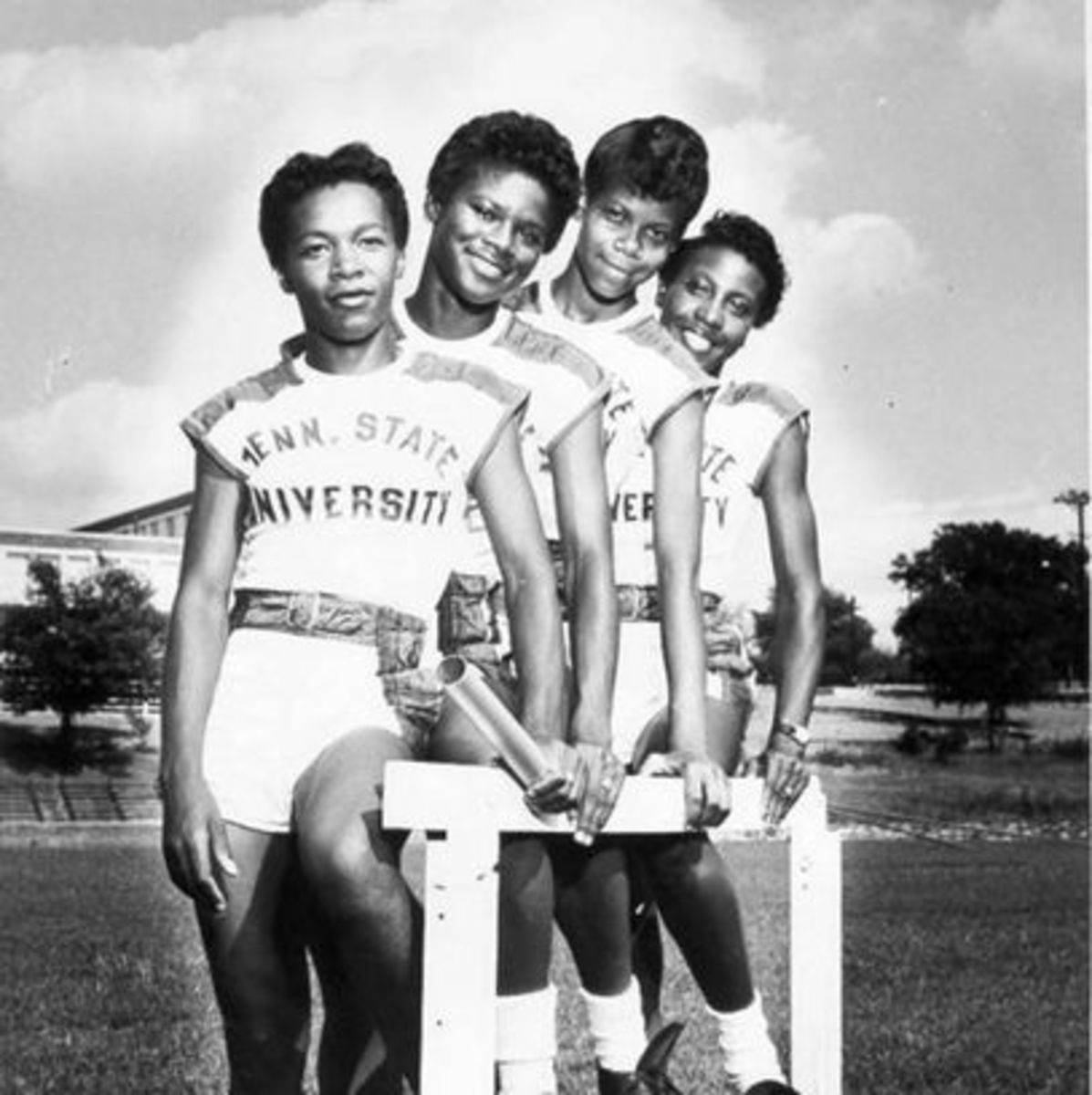Wilma Rudolph and the Tennessee State University track team